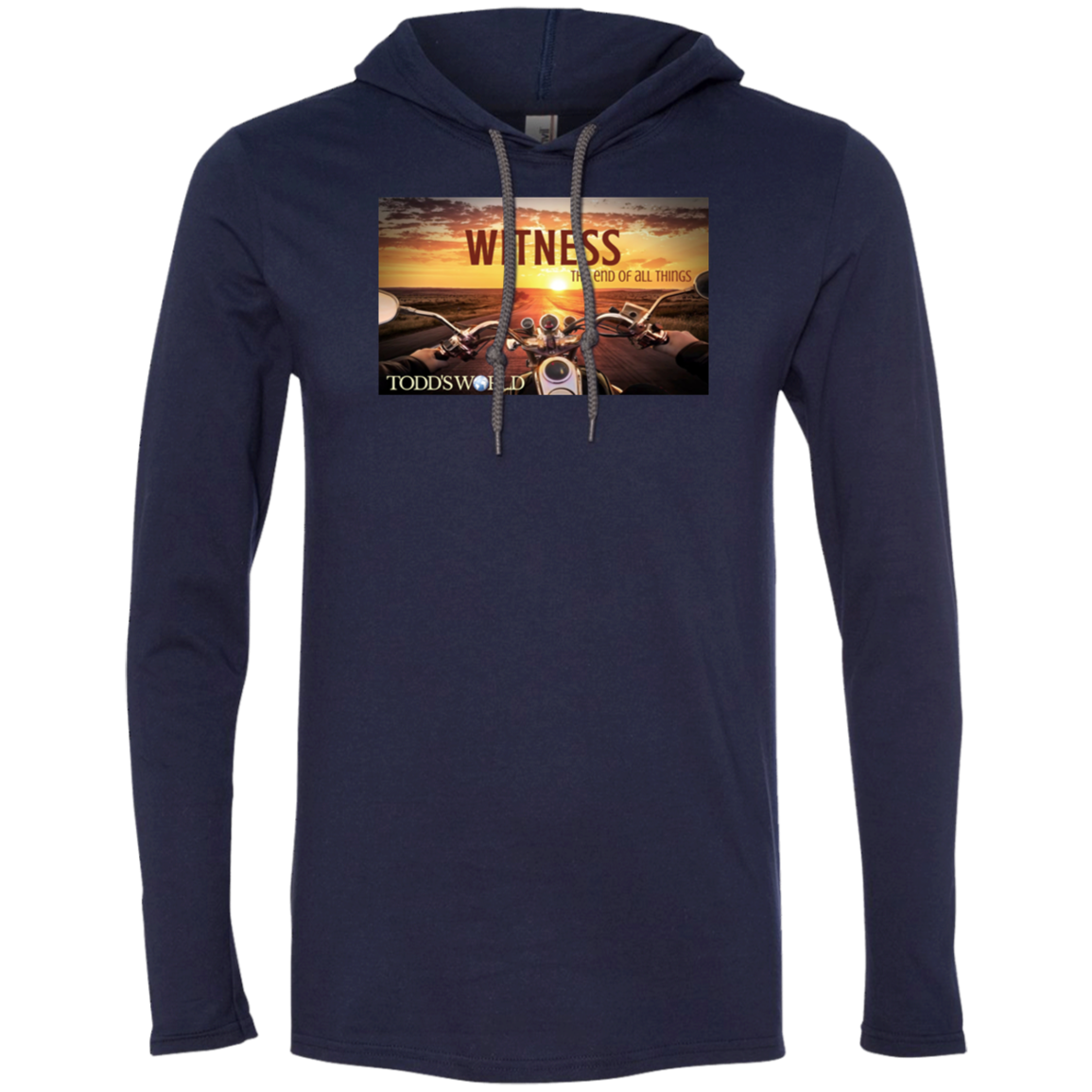 Witness Gildan LS T-Shirt Hoodie