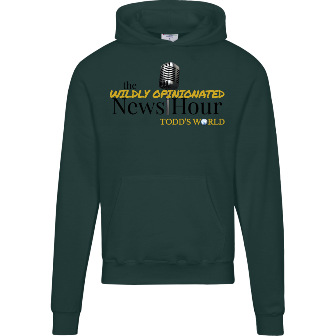 News Hour Champion Mens Powerblend Hoodie