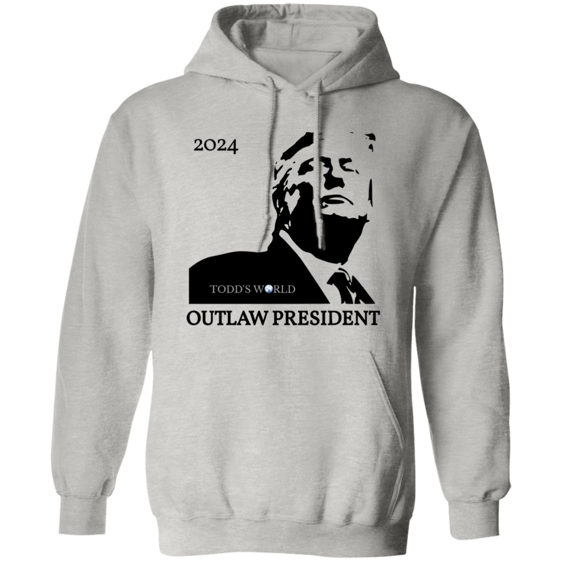 Outlaw President Pullover Hoodie