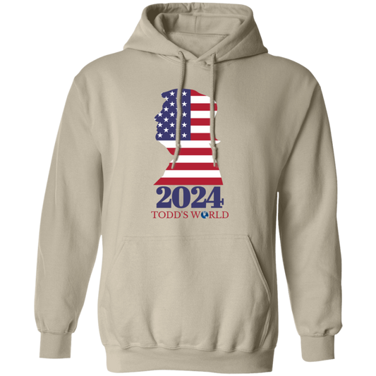 TRUMP Flag Profile Pullover Hoodie