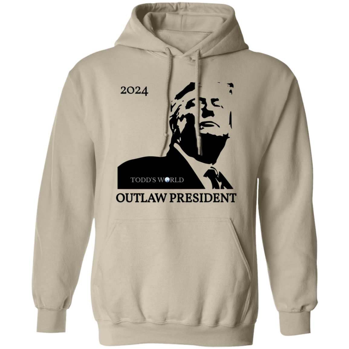 Outlaw President Pullover Hoodie