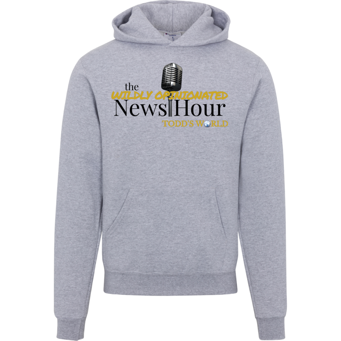 News Hour Champion Mens Powerblend Hoodie