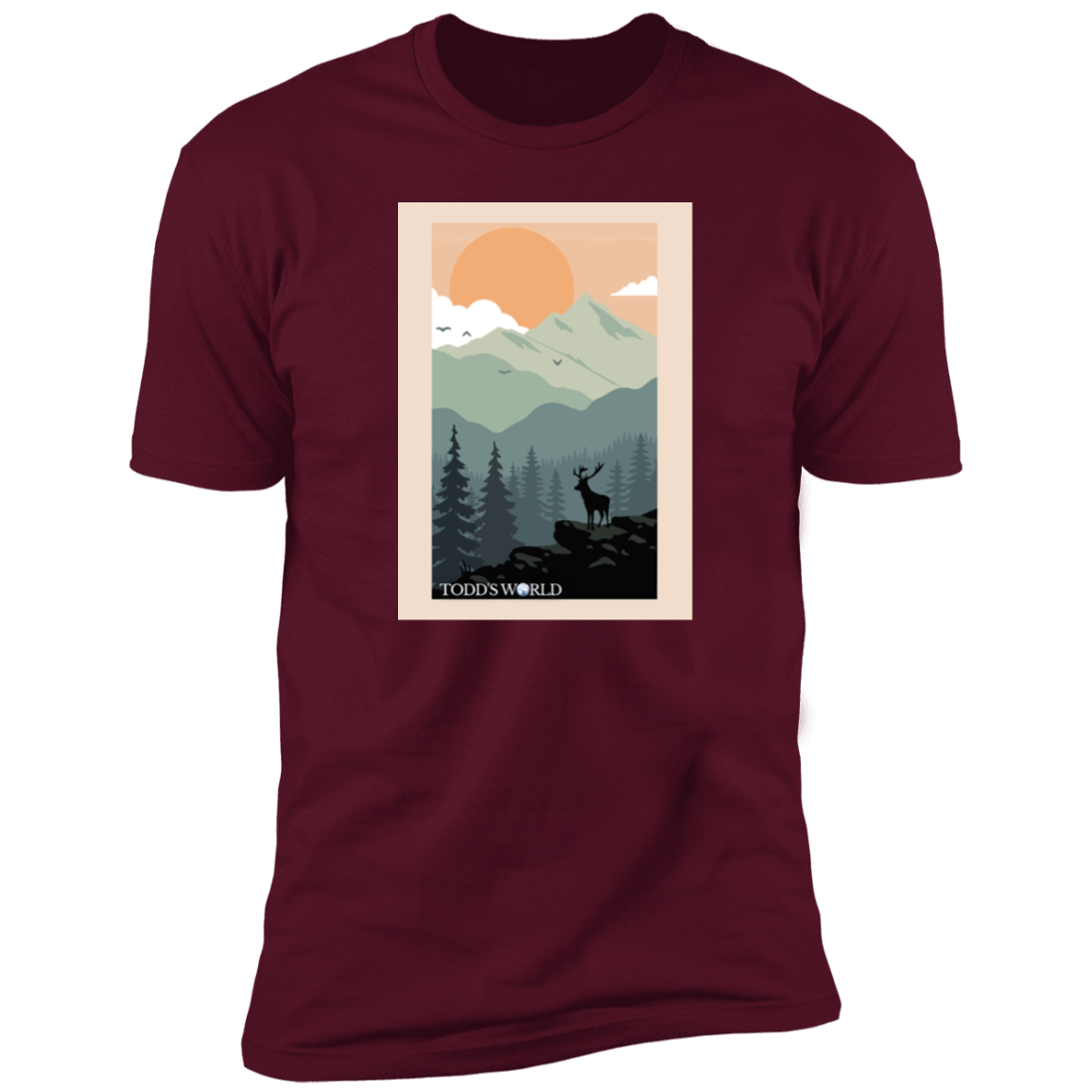 Elk Range Premium Short Sleeve T-Shirt