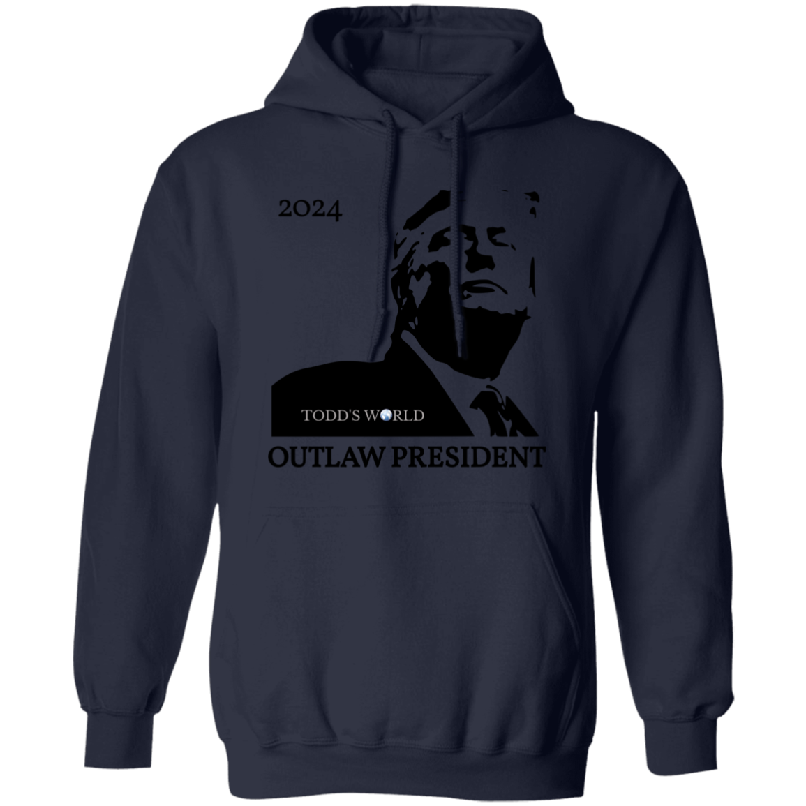 Outlaw President Pullover Hoodie