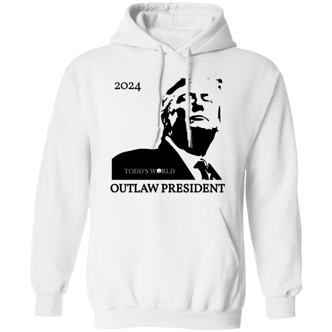 Outlaw President Pullover Hoodie