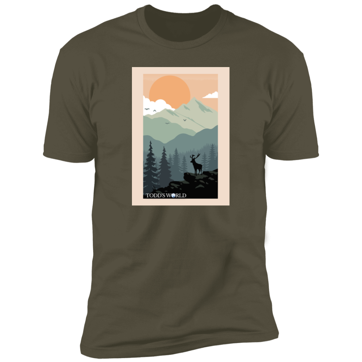 Elk Range Premium Short Sleeve T-Shirt