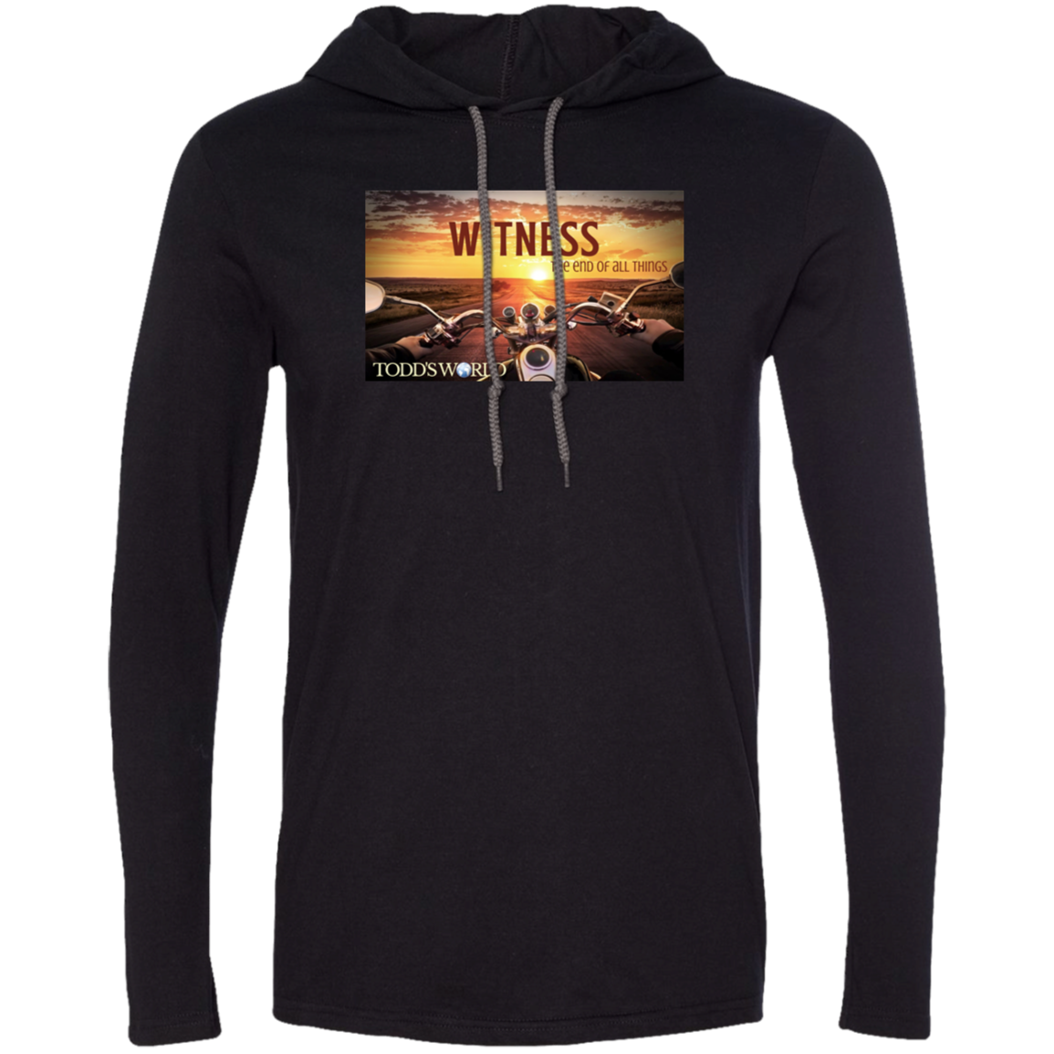 Witness Gildan LS T-Shirt Hoodie