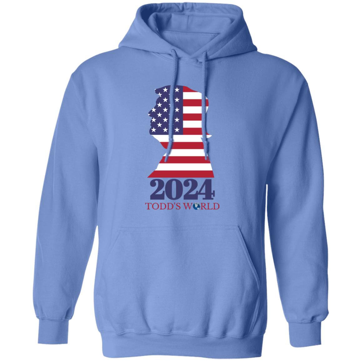 TRUMP Flag Profile Pullover Hoodie