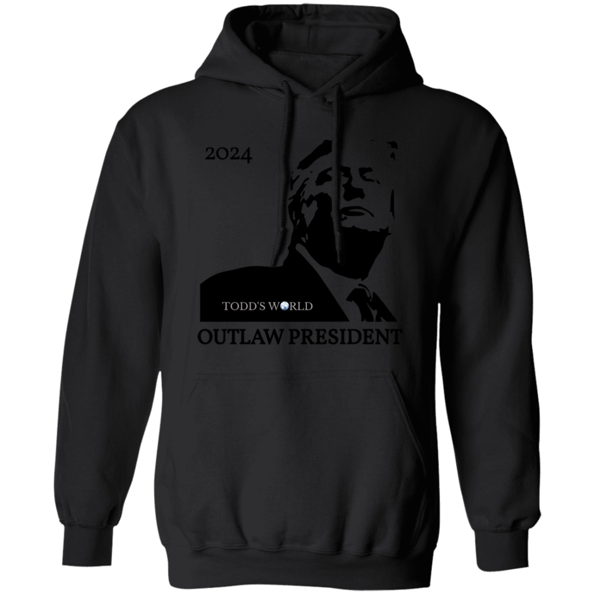 Outlaw President Pullover Hoodie