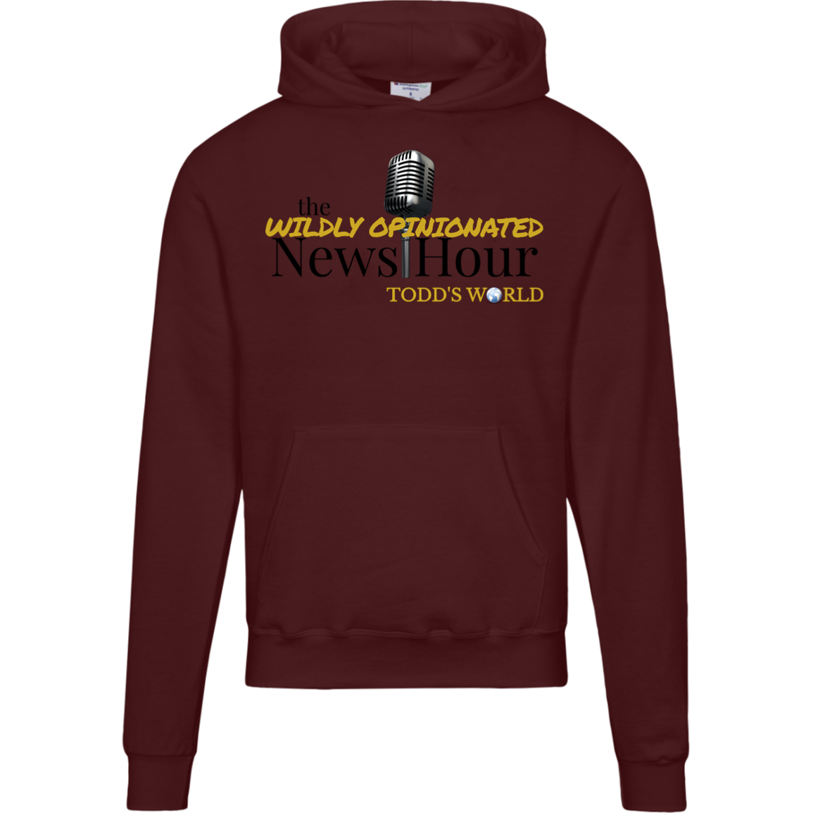 News Hour Champion Mens Powerblend Hoodie