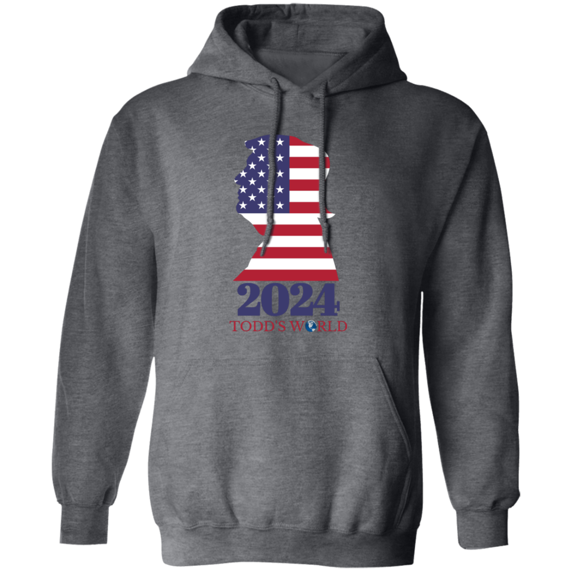 TRUMP Flag Profile Pullover Hoodie