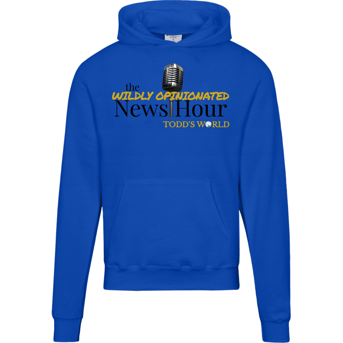 News Hour Champion Mens Powerblend Hoodie