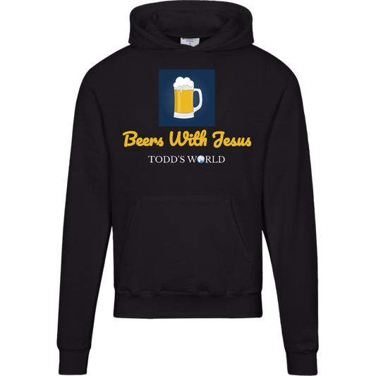Beers With Jesus Champion Mens Powerblend Hoodie