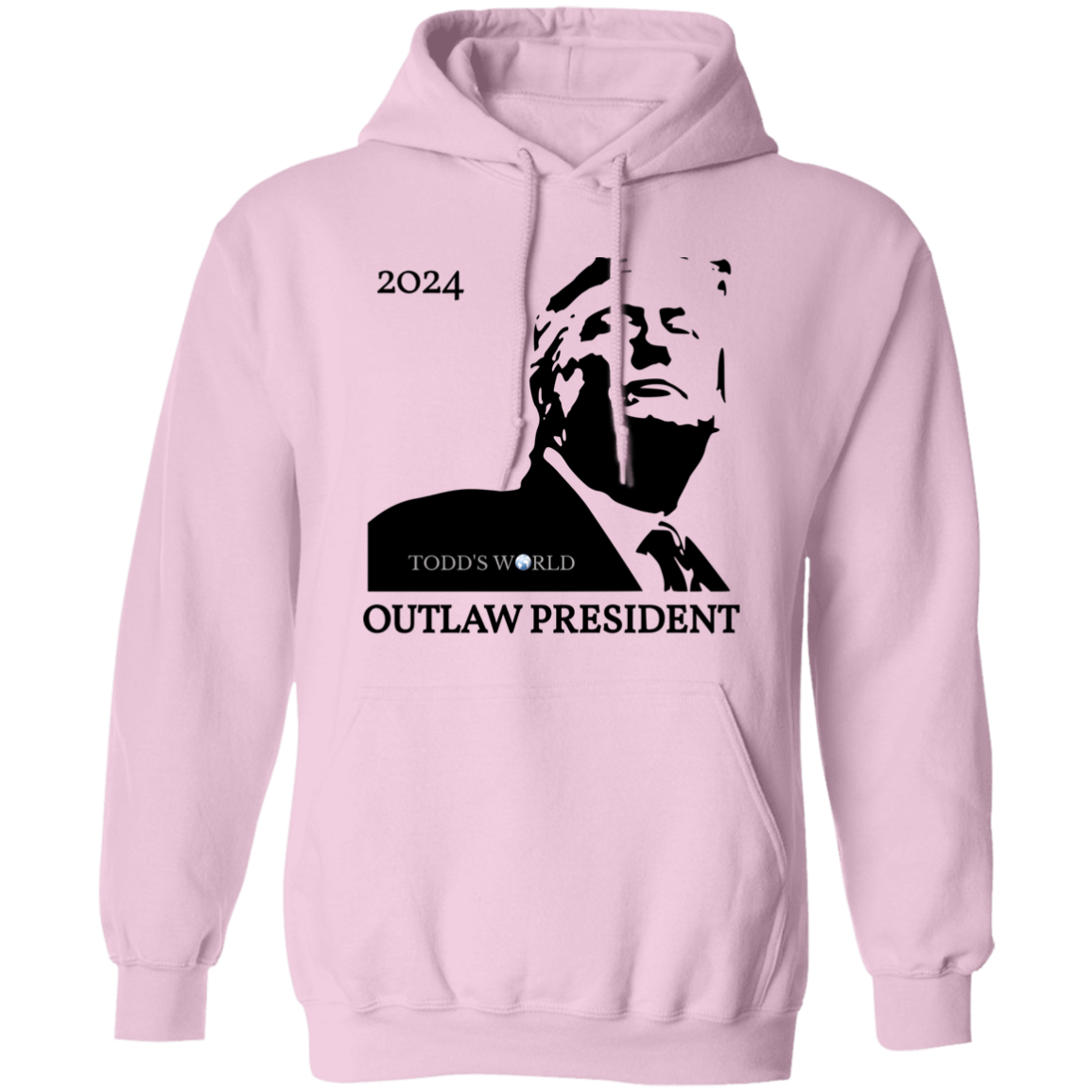 Outlaw President Pullover Hoodie