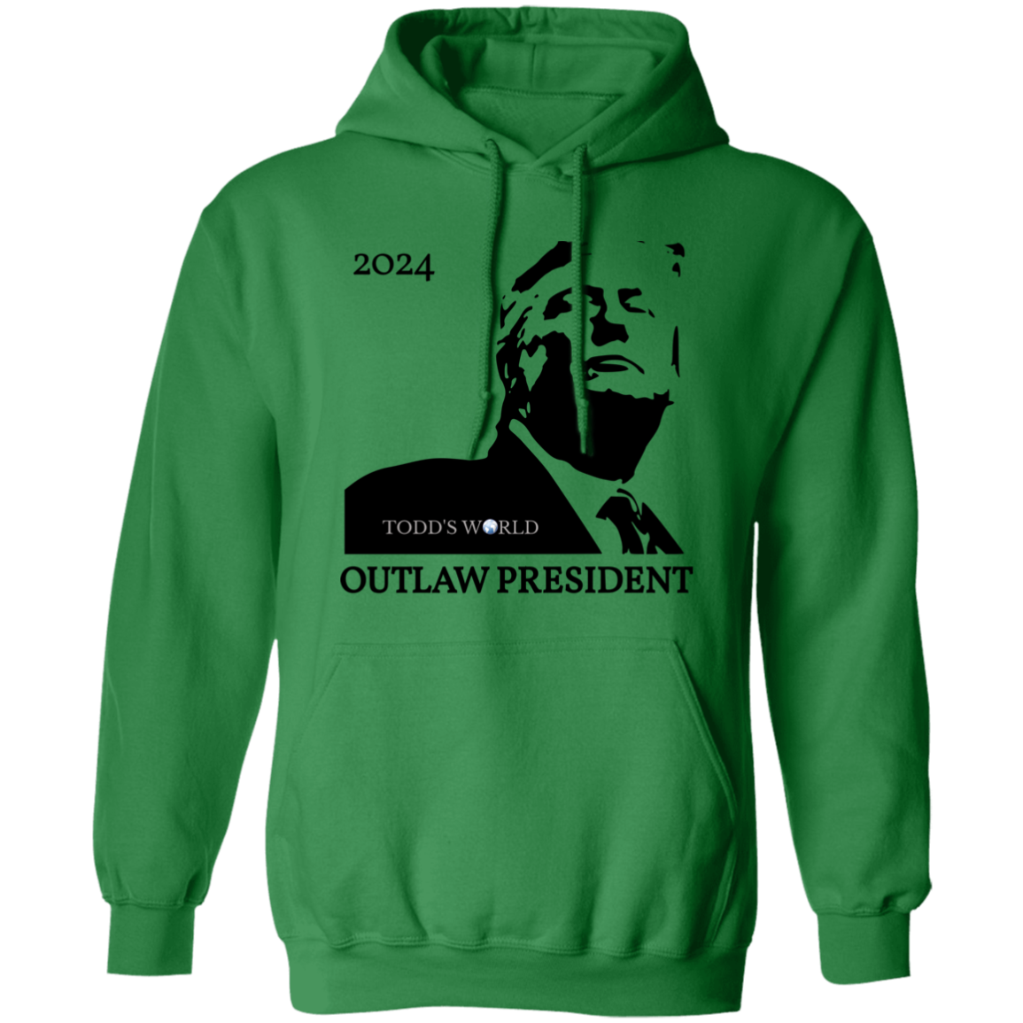 Outlaw President Pullover Hoodie