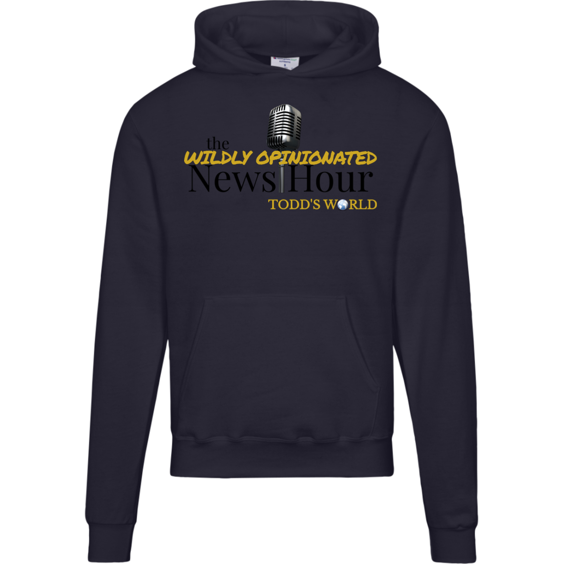 News Hour Champion Mens Powerblend Hoodie
