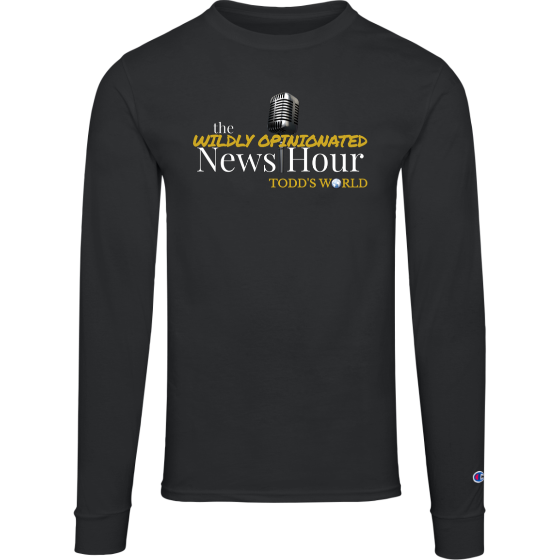 News Hour Champion Mens Long Sleeve Tee