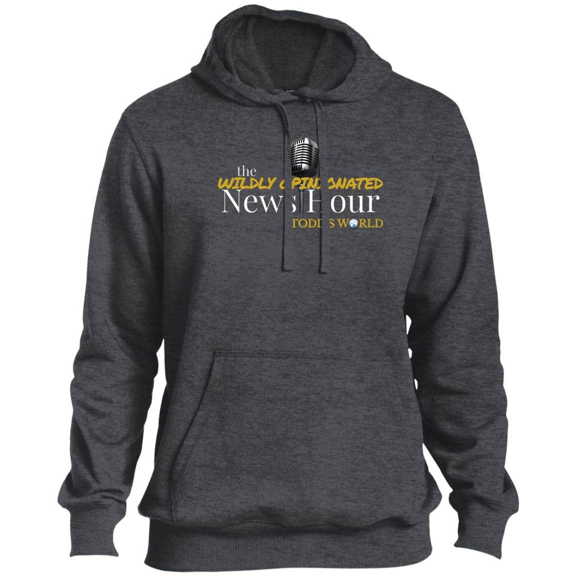 News Hour Sport-Tek Mens Tall Pullover Hoodie