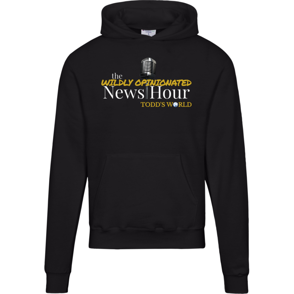 News Hour Champion Mens Powerblend Hoodie