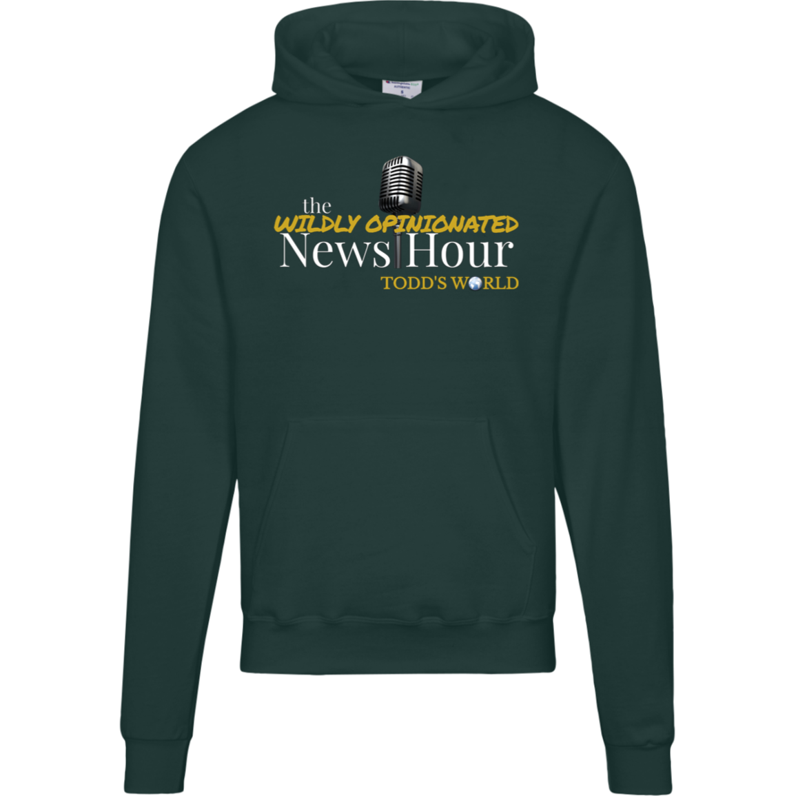 News Hour Champion Mens Powerblend Hoodie