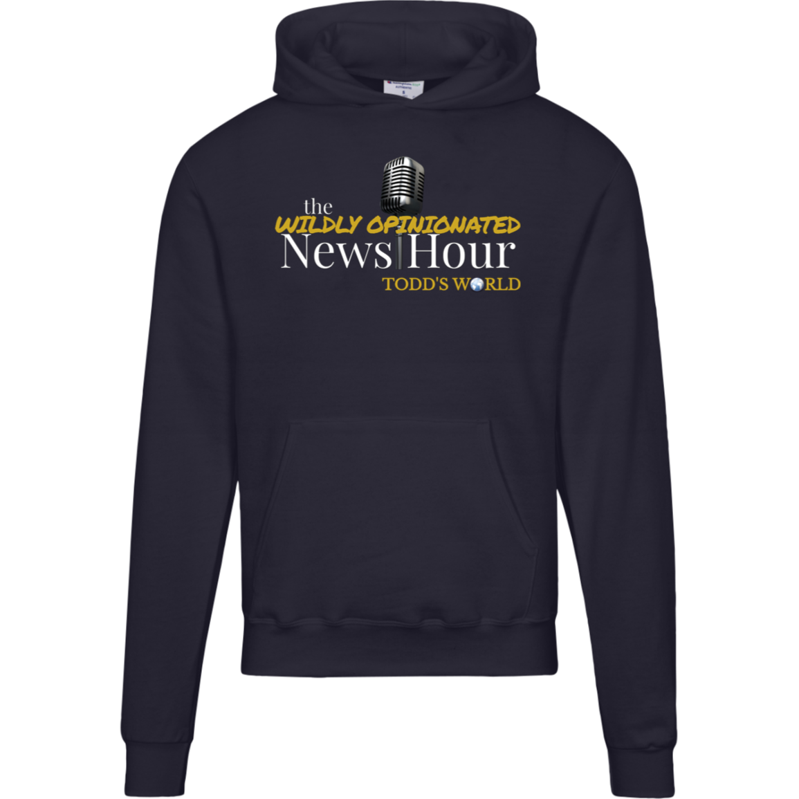 News Hour Champion Mens Powerblend Hoodie